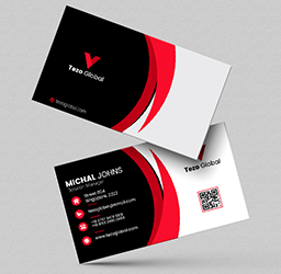 visiting card design